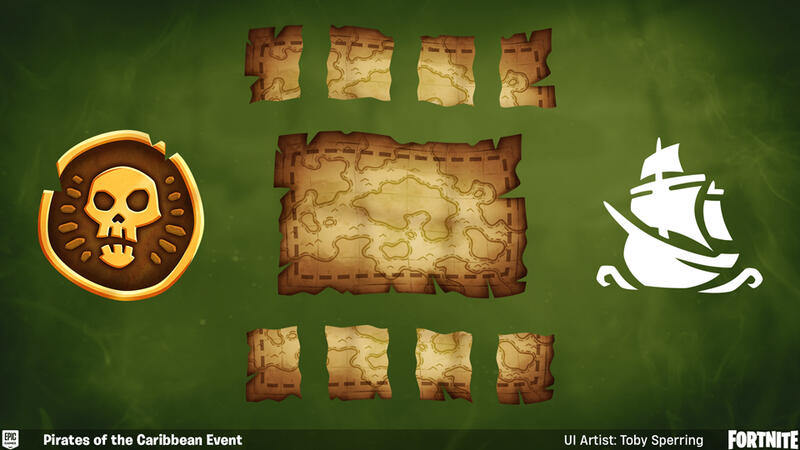 Fortnite POTC Event icons